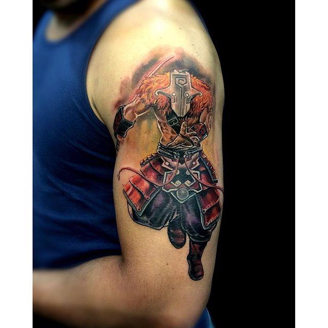 冷话题聊聊dota2的纹身hoho