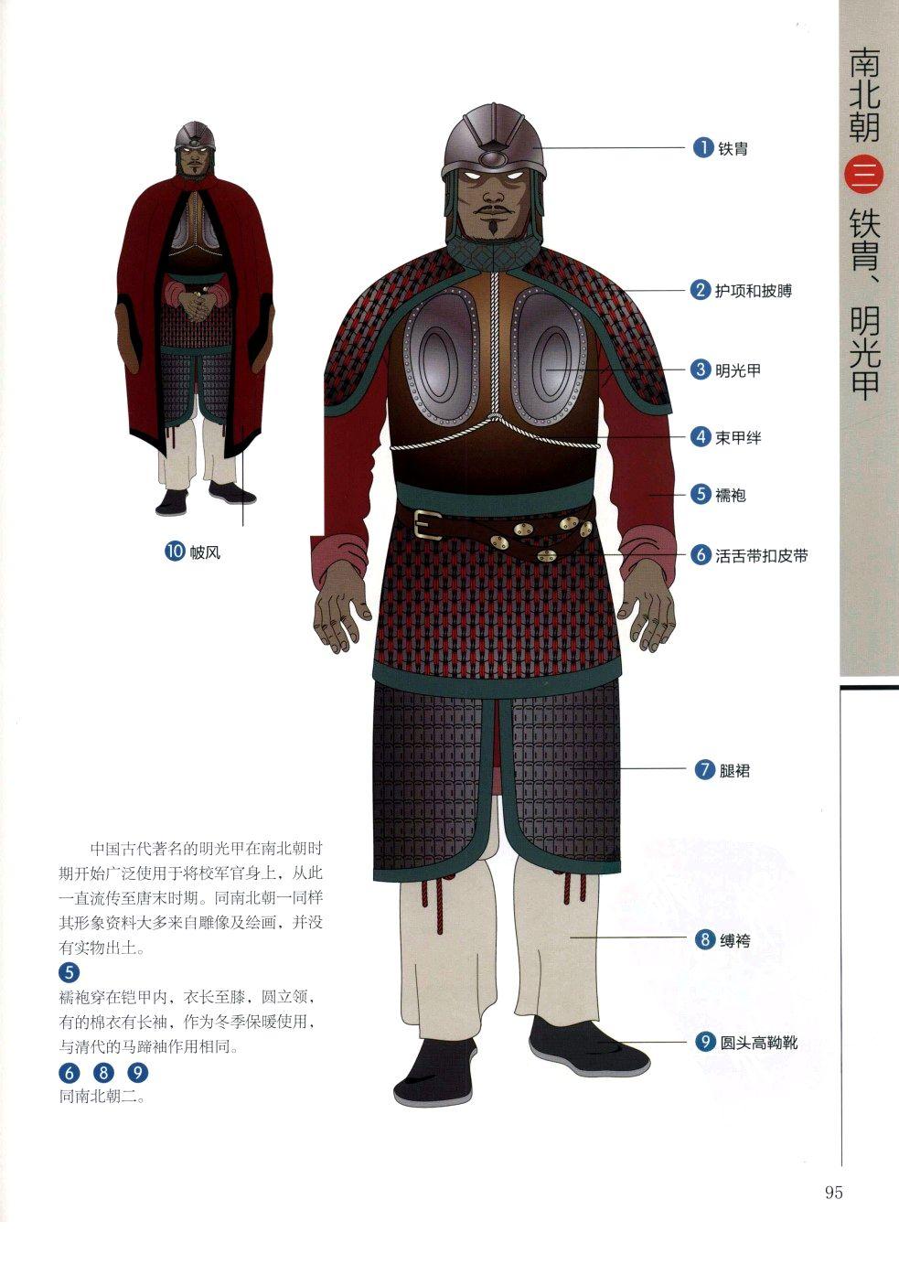 中国古代武将铠甲有那几个款式(电视剧里看的好想打起来不方便.)?