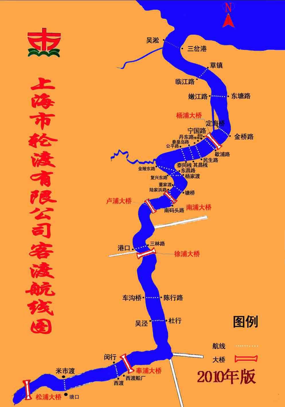 上海自行车骑行怎么过黄浦江啊