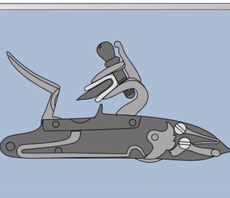 燧发枪的原理图图片
