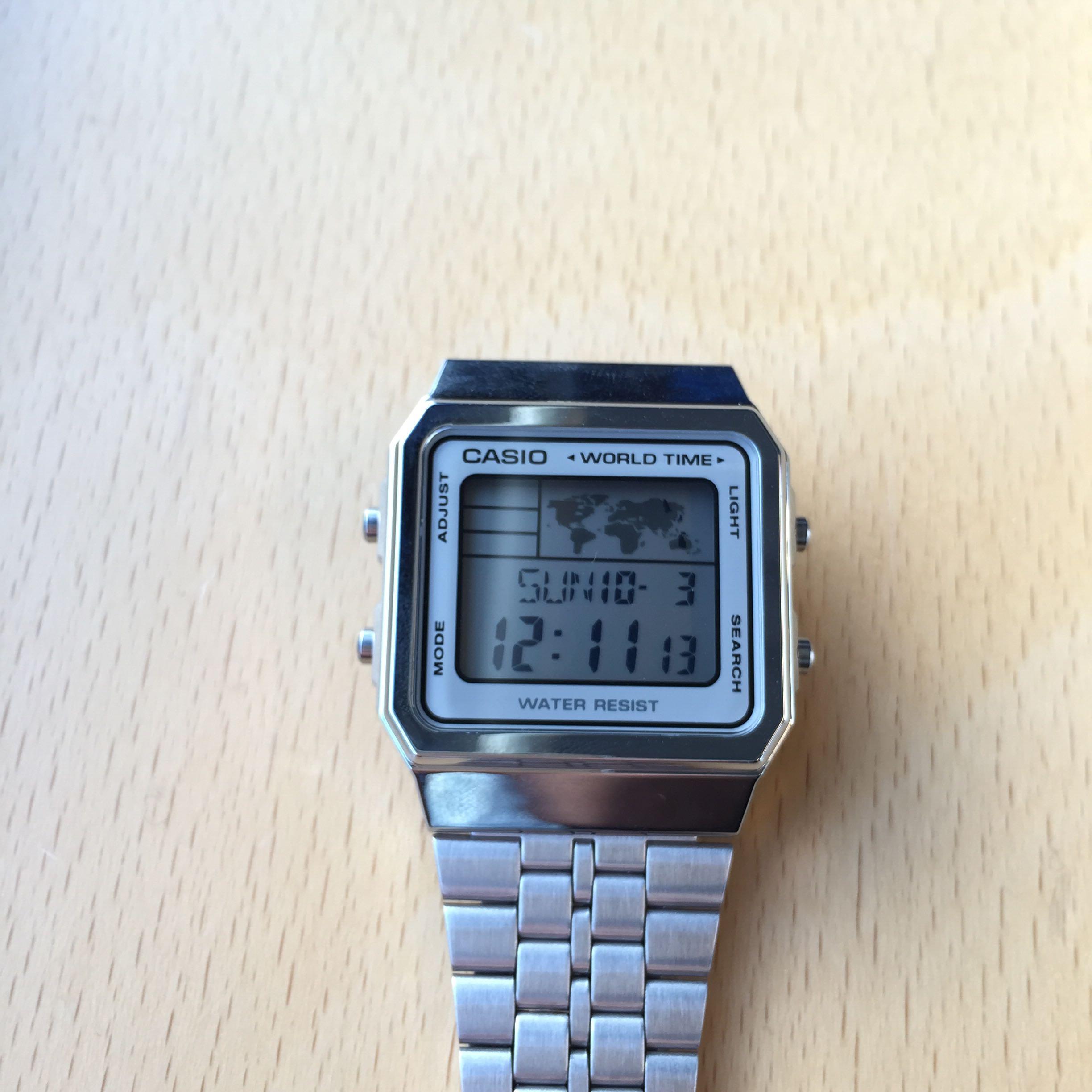 Casio电子表怎么调时间? - 卡西欧 (Casio)