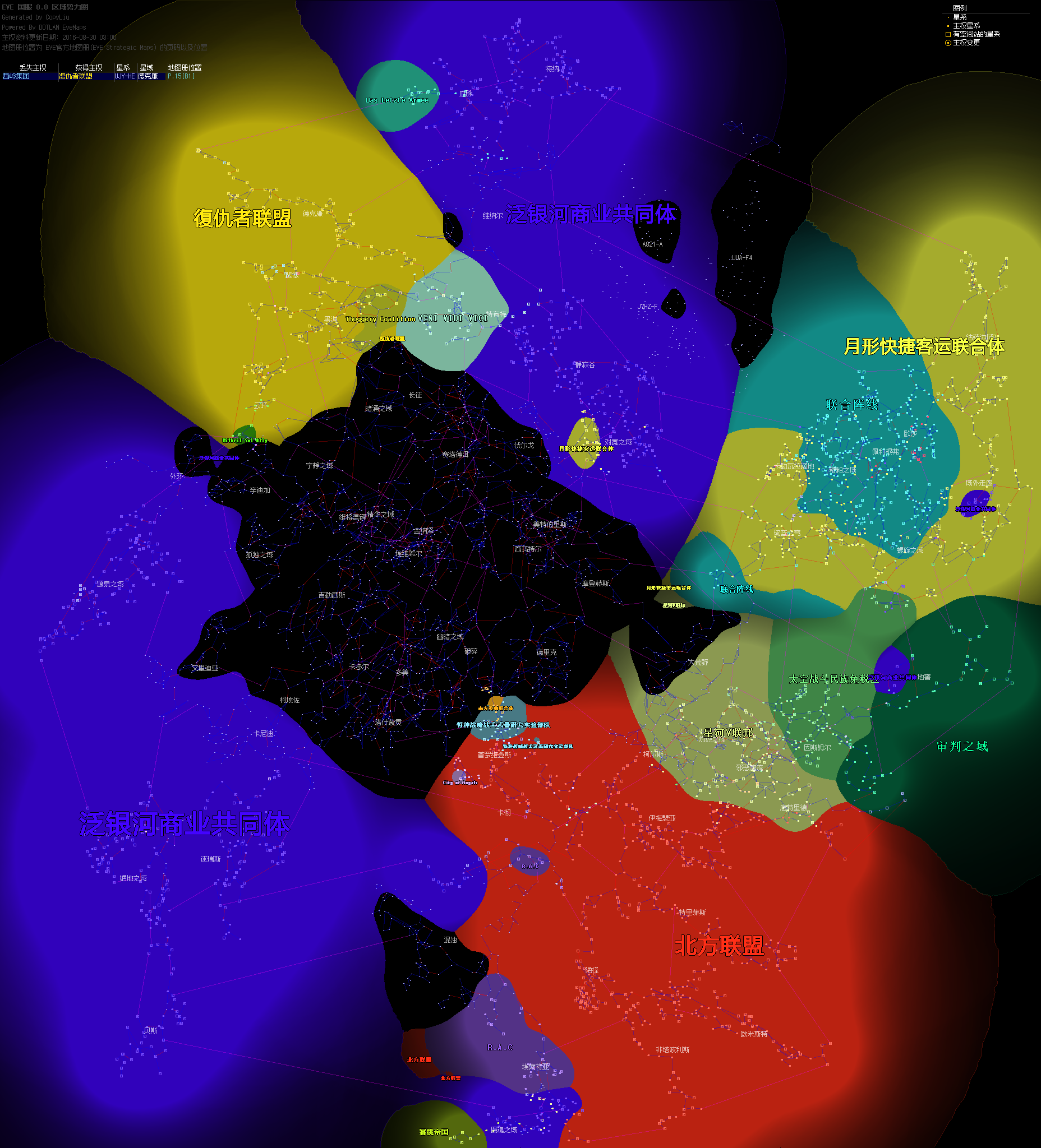 eve国服目前比较大的阵营势力他们哪些互为盟友,哪些是敌对关系?