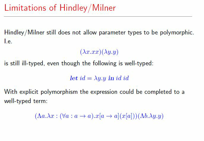 Hindley-Milner 是什么以及函数式编程中它的用