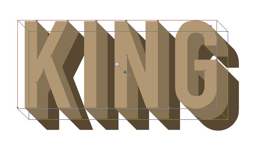 cdr双层立体字怎么做? - 知乎