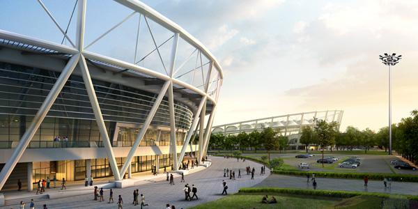 壳体结构的屋顶可以和内部产生联系吗?