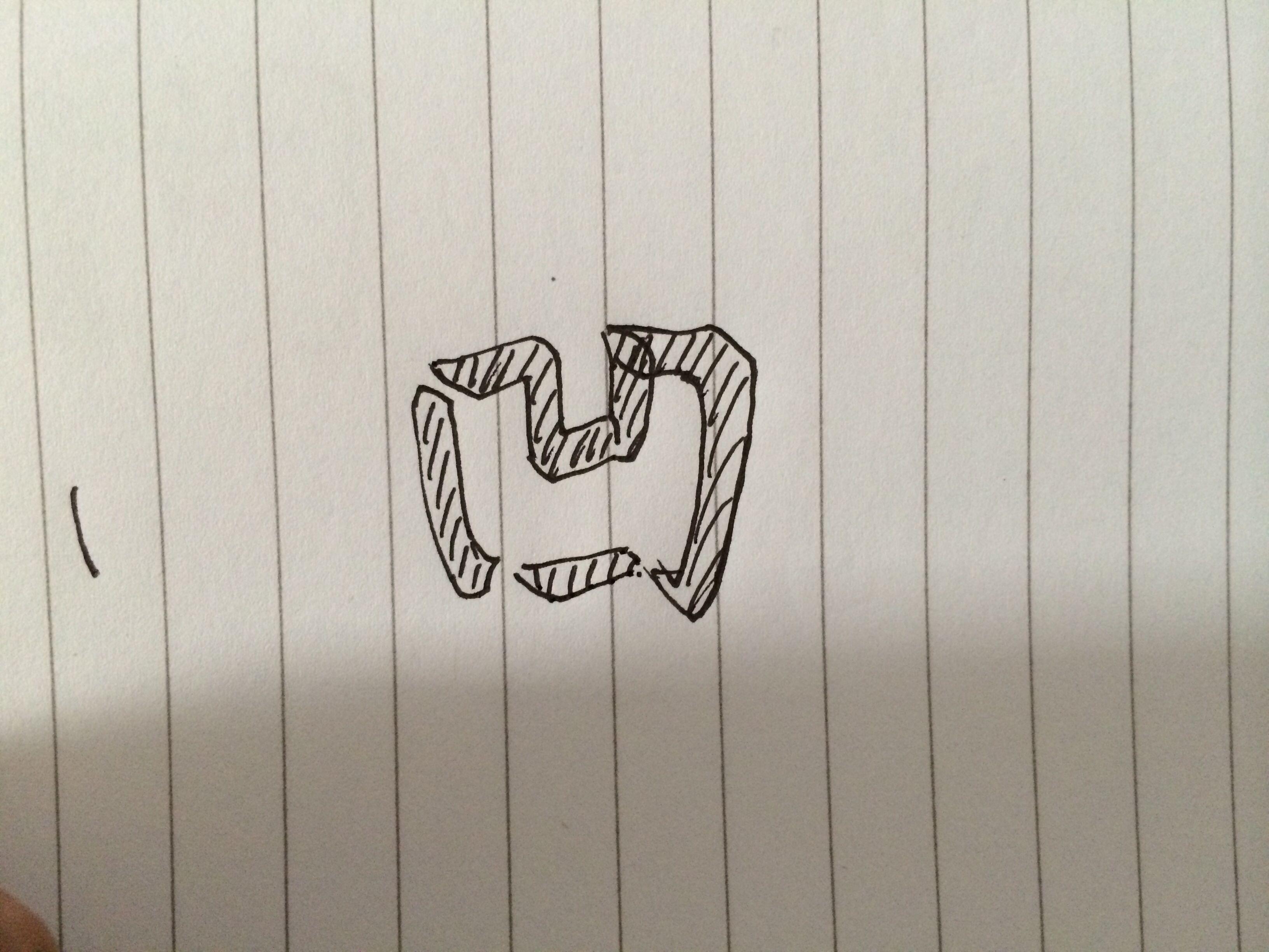 怎样把「凹凸」两个字写好看? - 知乎