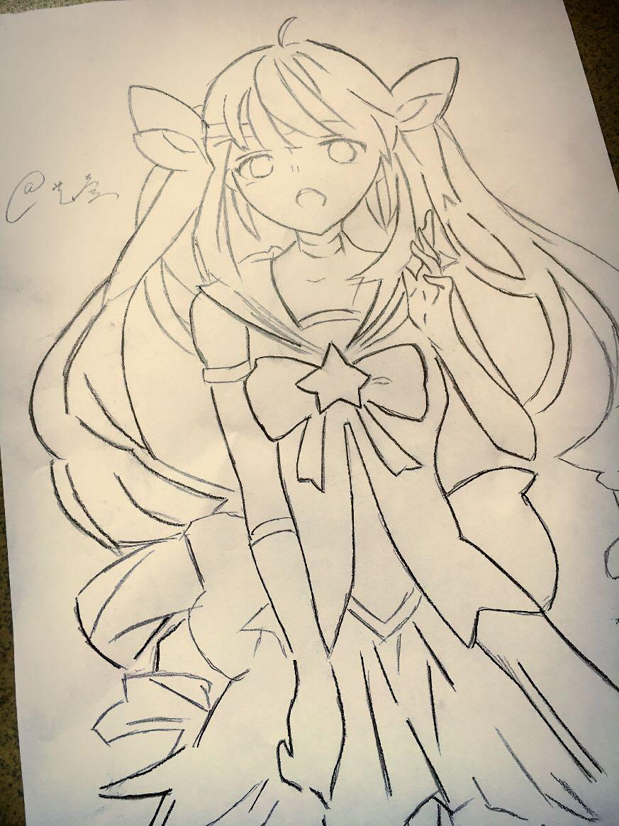 哪里可以找到这个拉克丝皮肤完整的同人原画? - 知乎