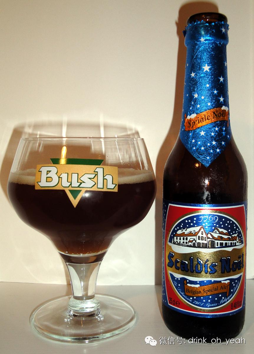 同来来自比利时,由dubuisson推出的布什圣诞啤酒,这款啤酒分为普通和
