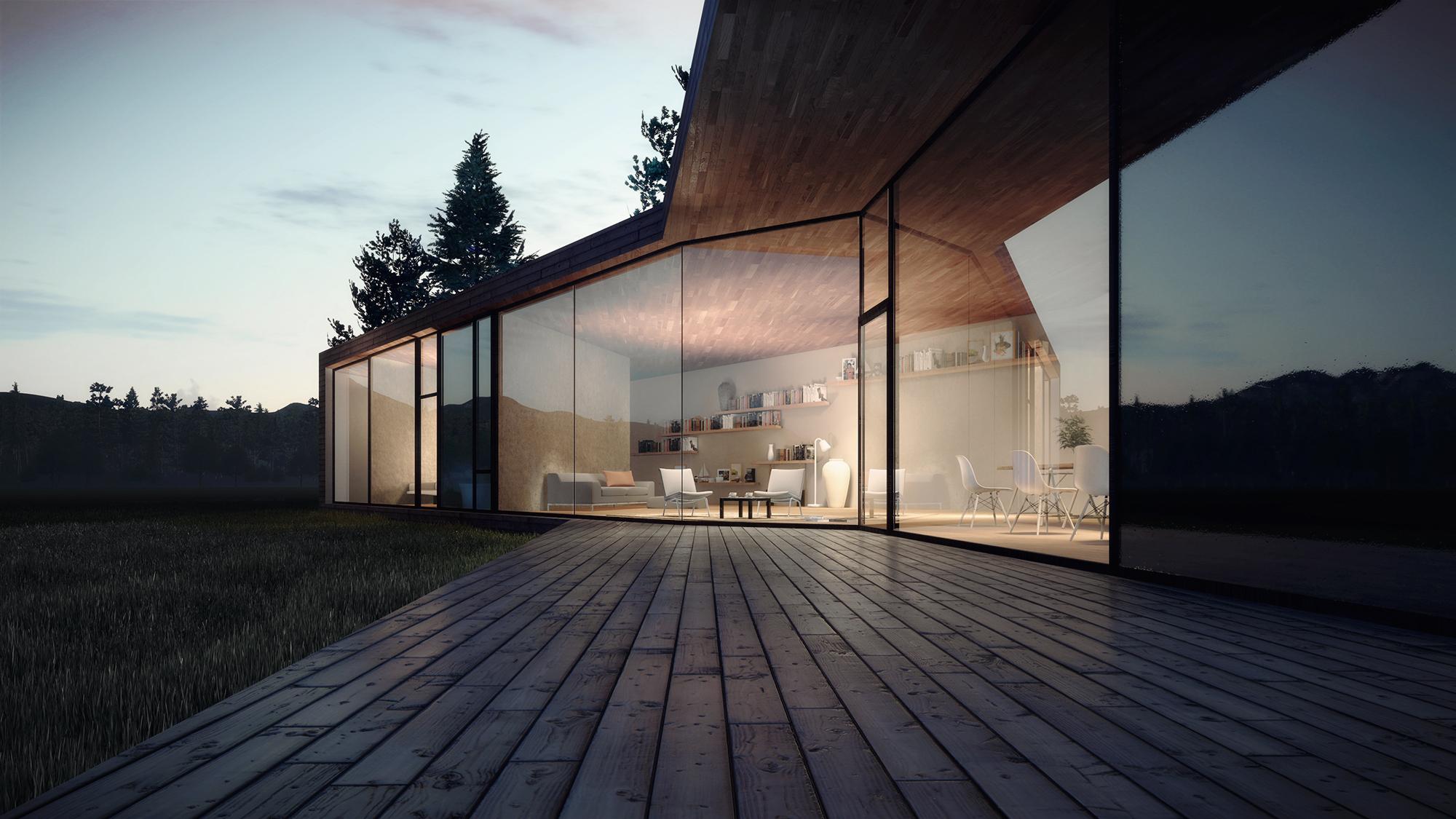 VR全景房屋设计，将平面蓝图直接转为3D建模