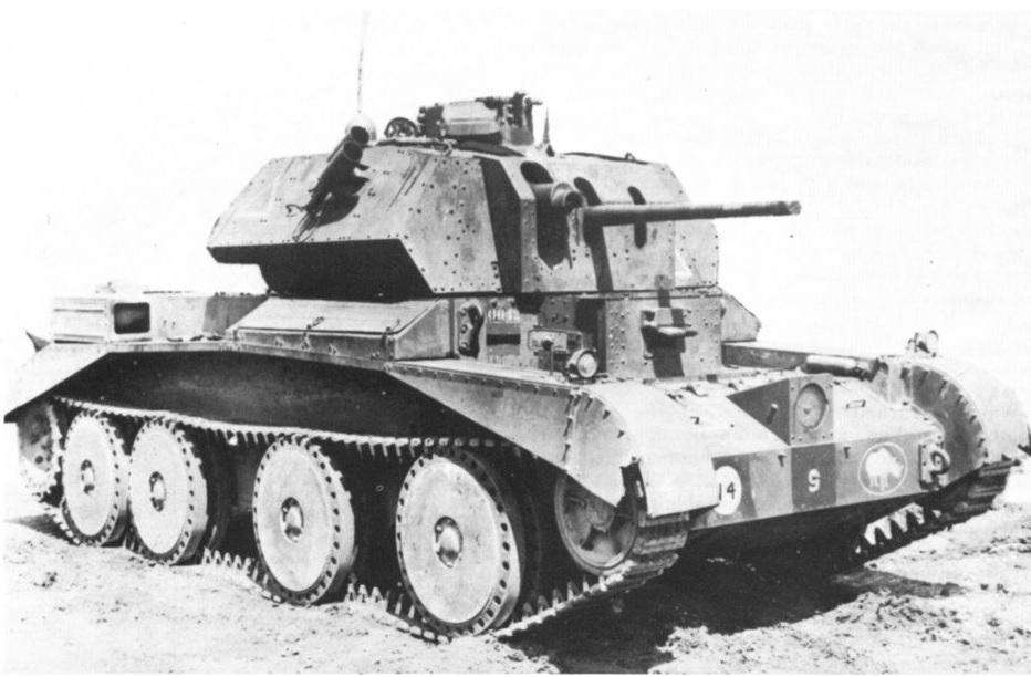 北非轻骑兵英国十字军巡洋坦克