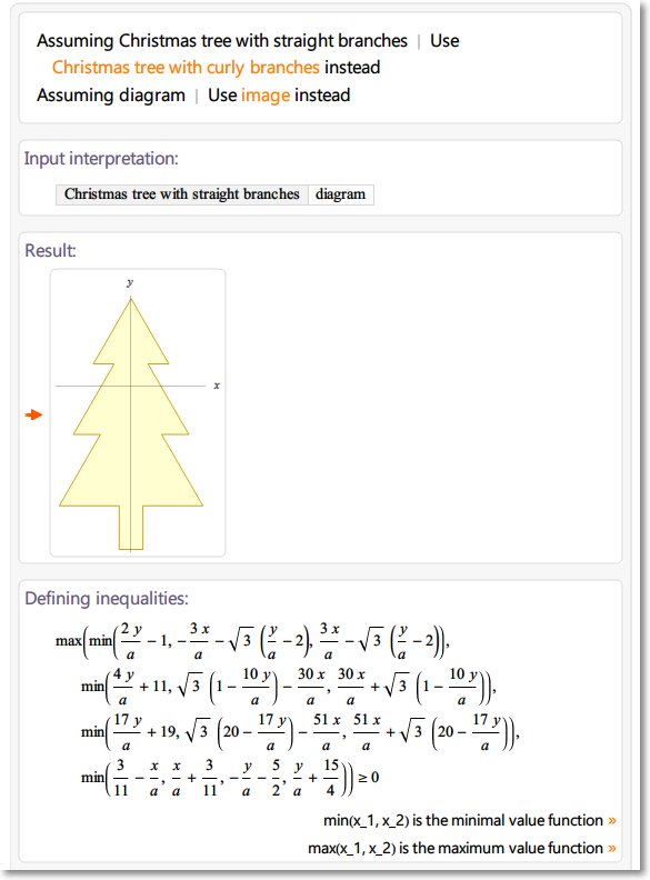 如何用数学软件画一个“圣诞树”?