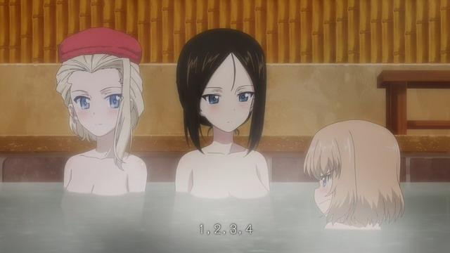 水岛 刚才库拉拉数数那段剧情其实埋下了伏笔,暗示她懂日语,因为她