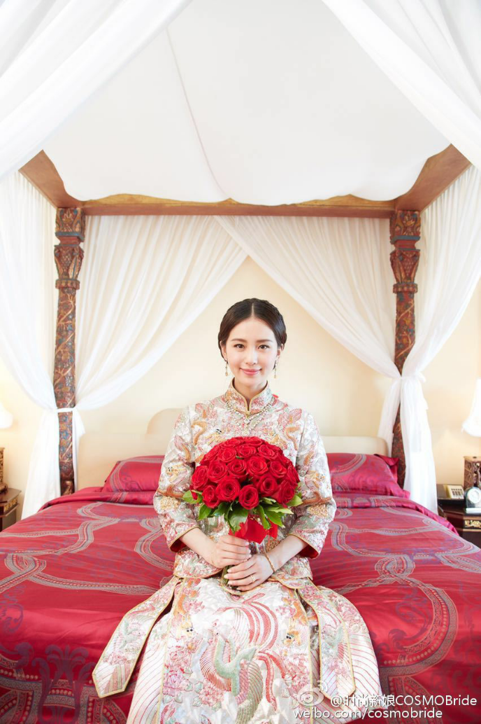 刘诗诗的中式礼服是什么牌子?