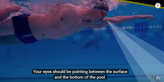 自由泳如何换气?