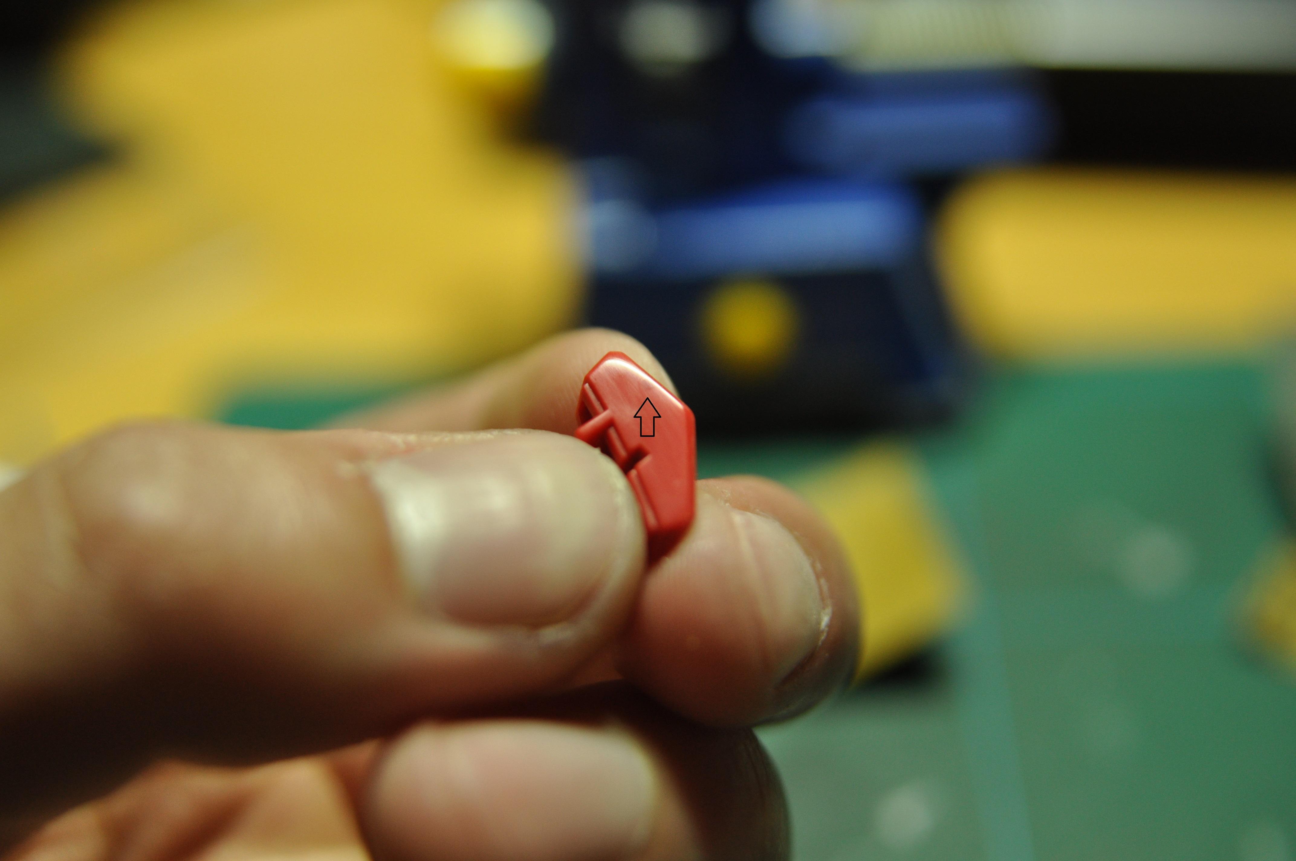 高达模型水口位如何处理?