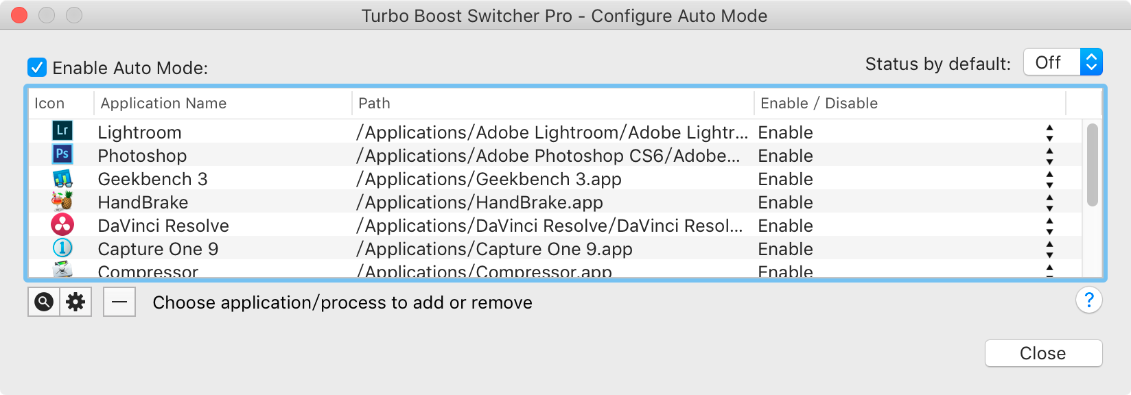turbo boost switcher wants to make changes popup