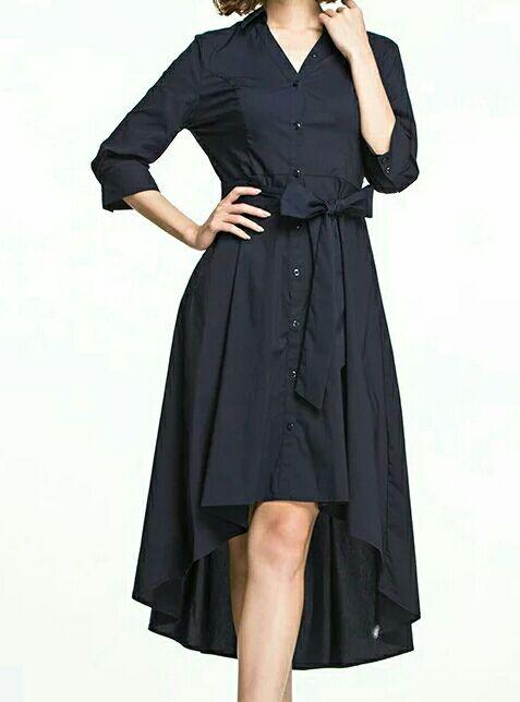 误入了一件前短后长的裙子应该怎么搭配呢? -