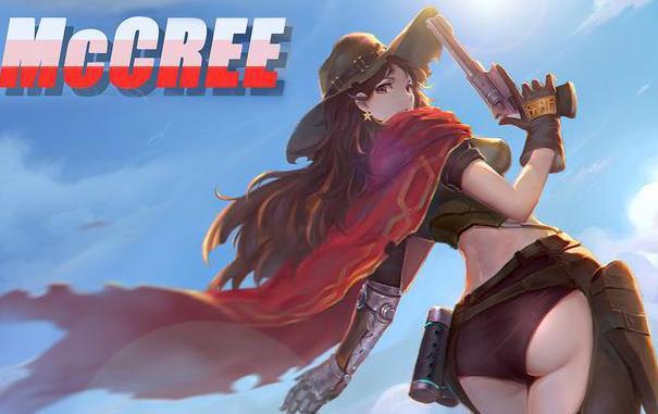 求守望先锋麦克雷女图片? - 知乎