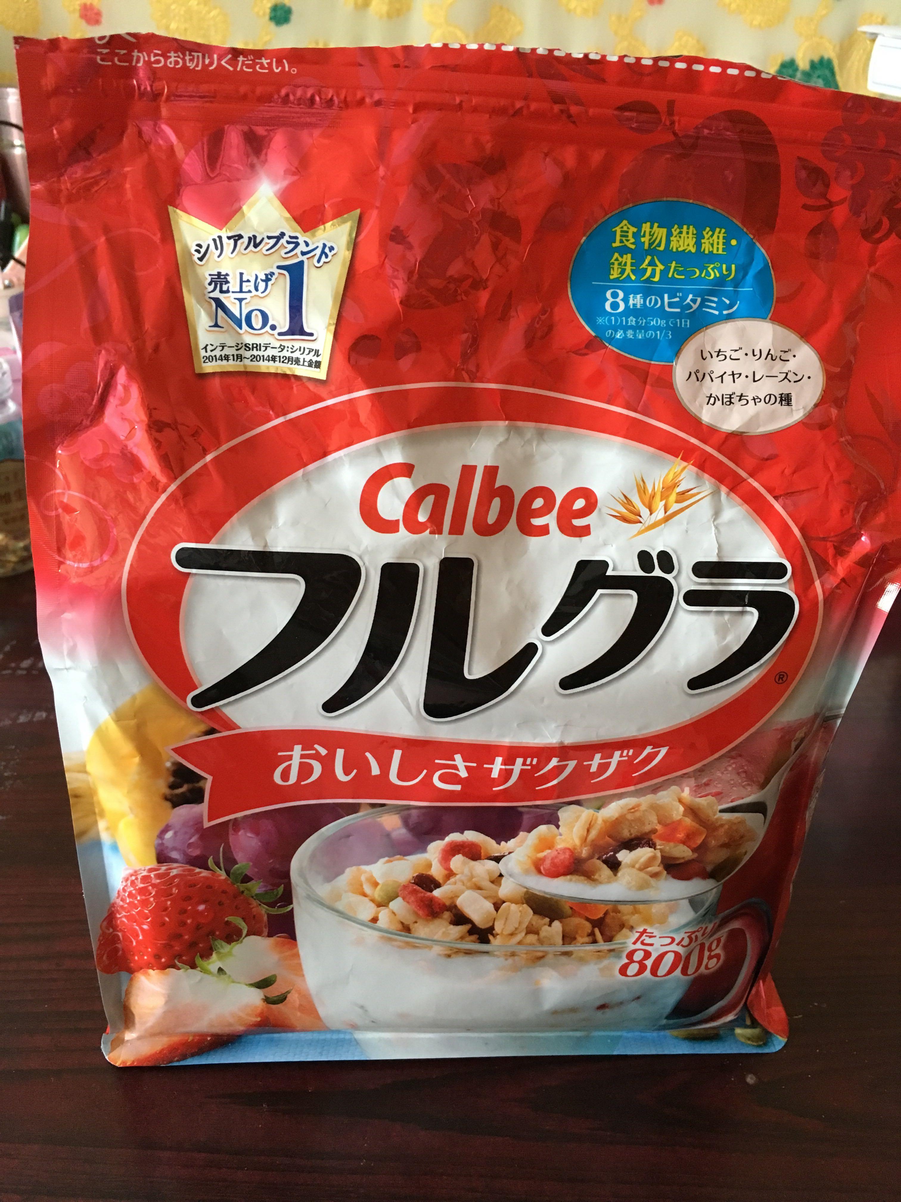 卡乐比calbee麦片的几种吃法