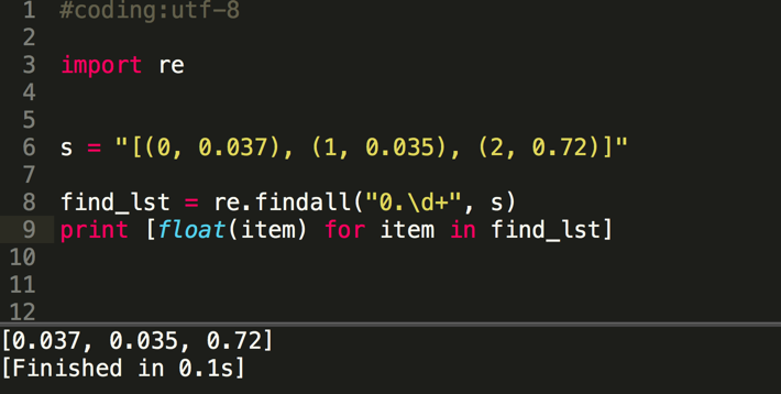 Python怎么用正则表达式找到这个字符串里面的