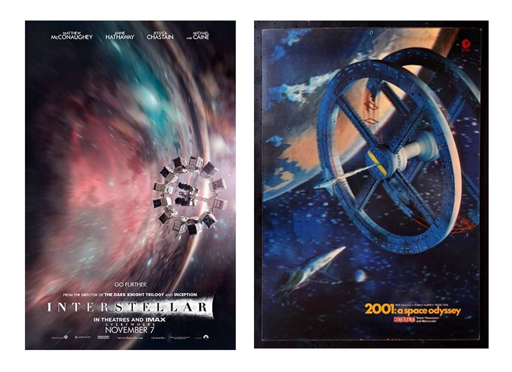 星际穿越interstellar的海报使用了什么字体