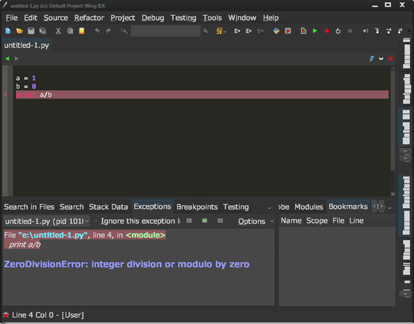 推荐使用WingIDE Python IDE for Python Developers