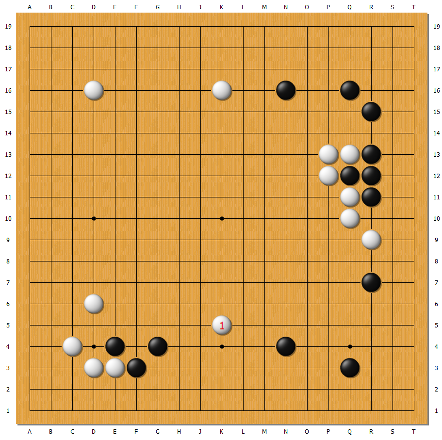 1招棋學會1個圍棋概念二分寸