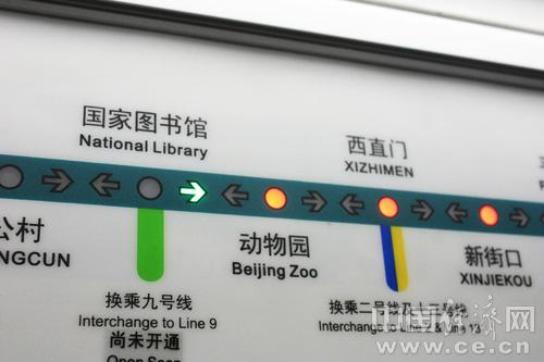 北京地铁里面的指示牌上使用的是什么英文字体?