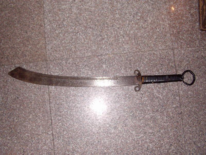 将大刀背上装上很多铁环主要用途是什么古代兵器是否确实存在铁环