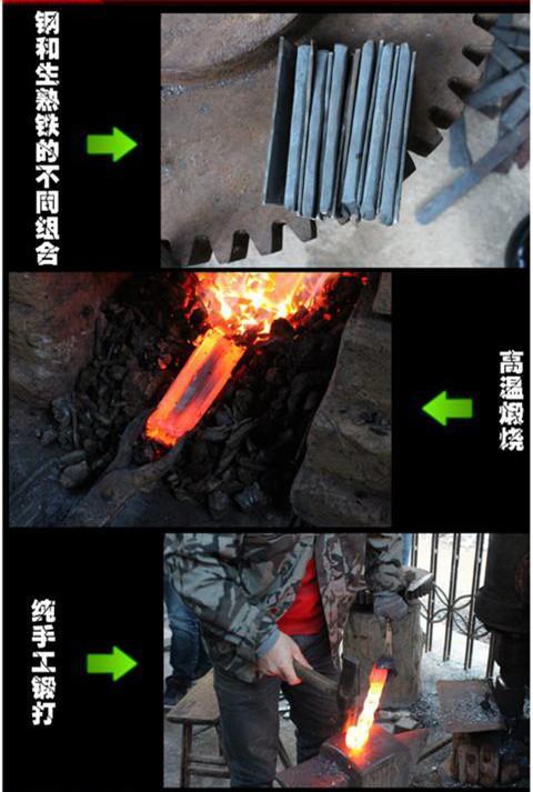 如何分辨大马士革钢刀的真假