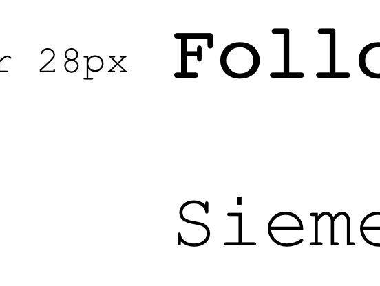 这是什么字体是不是couriernew