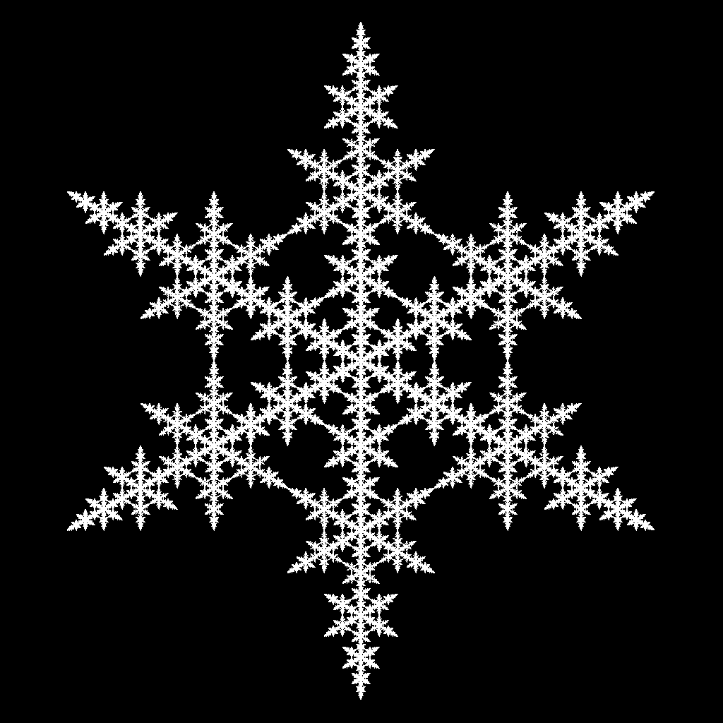 雪花的形成和分形几何学有关系吗