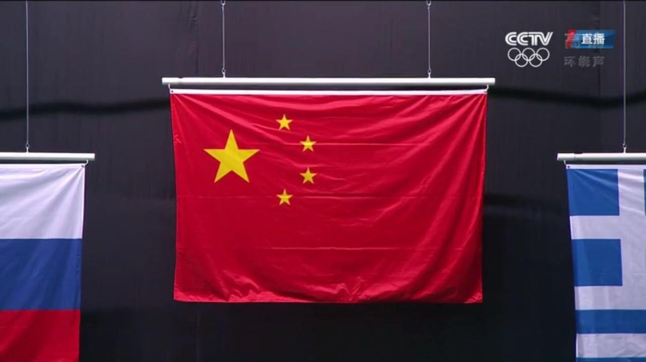 一个五角星的国旗图片