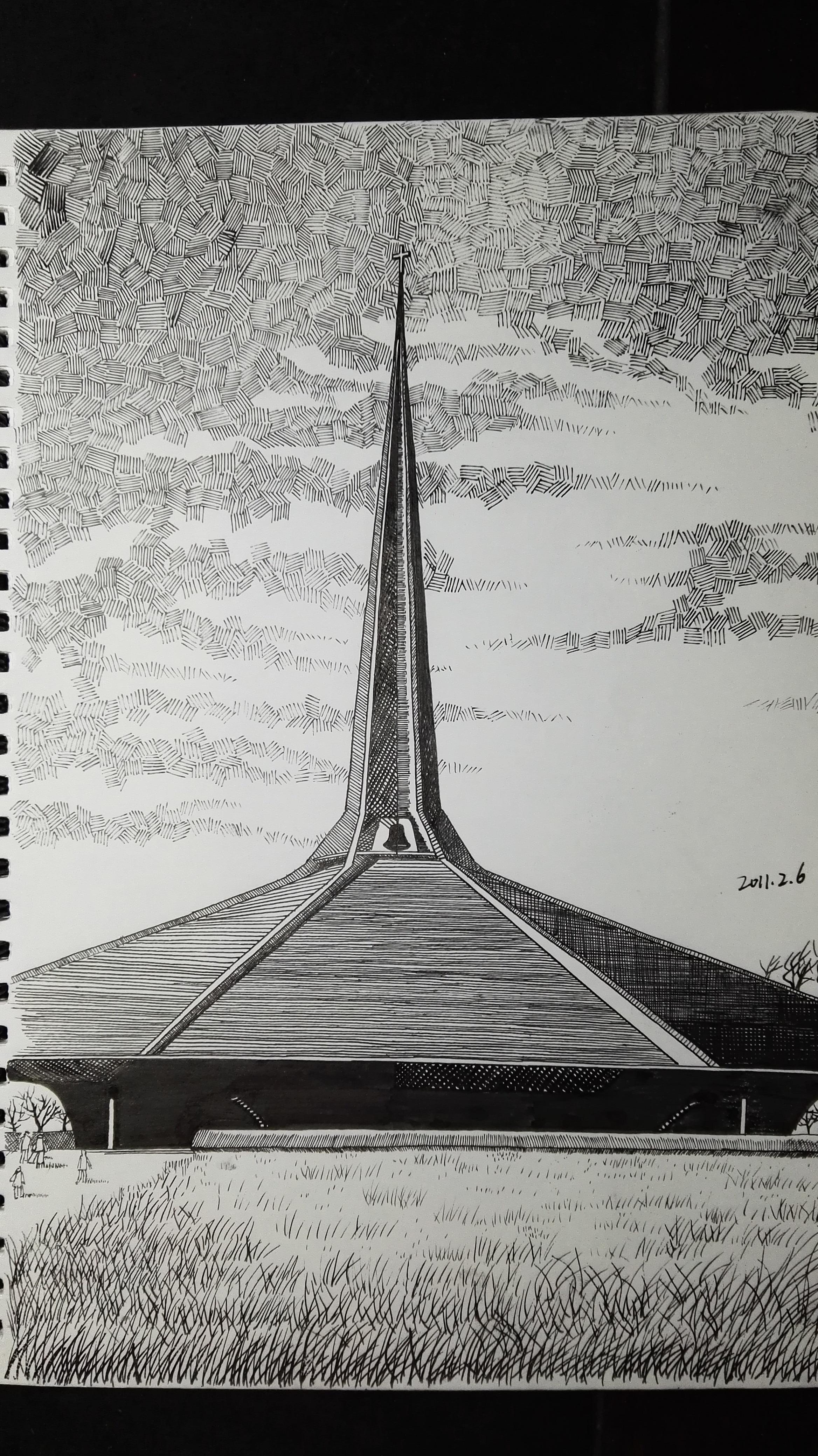 什么书比较适合初学者进行建筑钢笔画手绘线稿的临摹训练