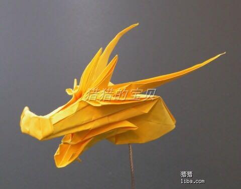真的有人可以用一张纸折出龙头吗? - 知乎