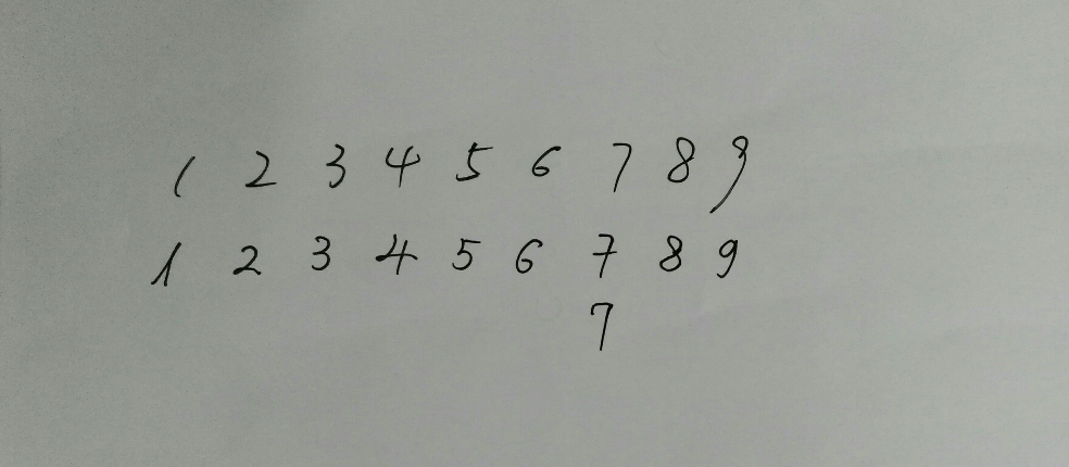 為什麼中國人與西方人的手寫體阿拉伯數字「9」不一樣? - 知乎