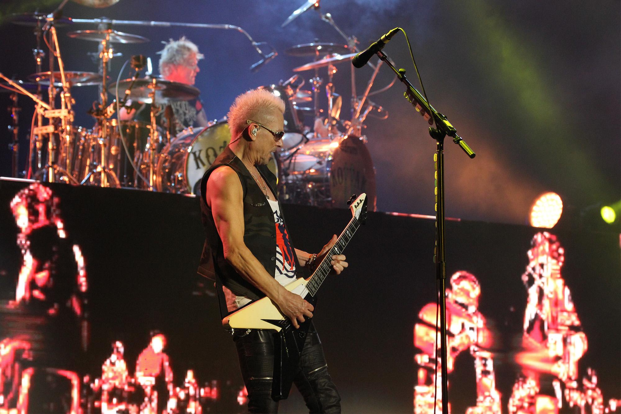 scorpions蝎子乐队2015镇江长江音乐节