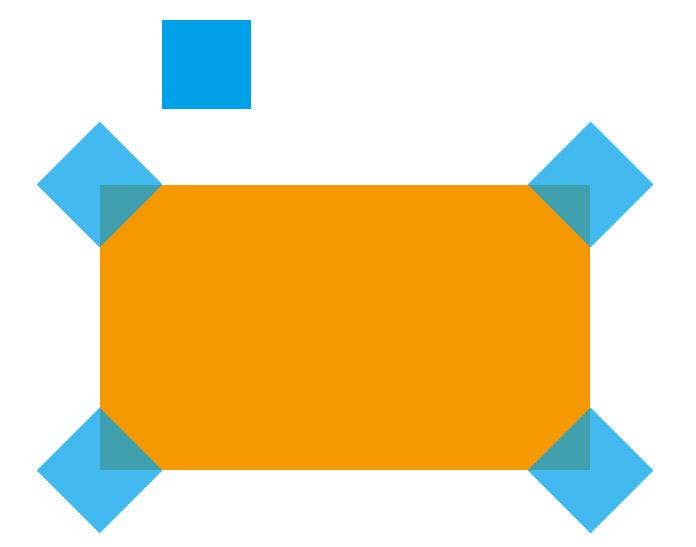 如何做一个有斜切角的矢量图形?【closed】