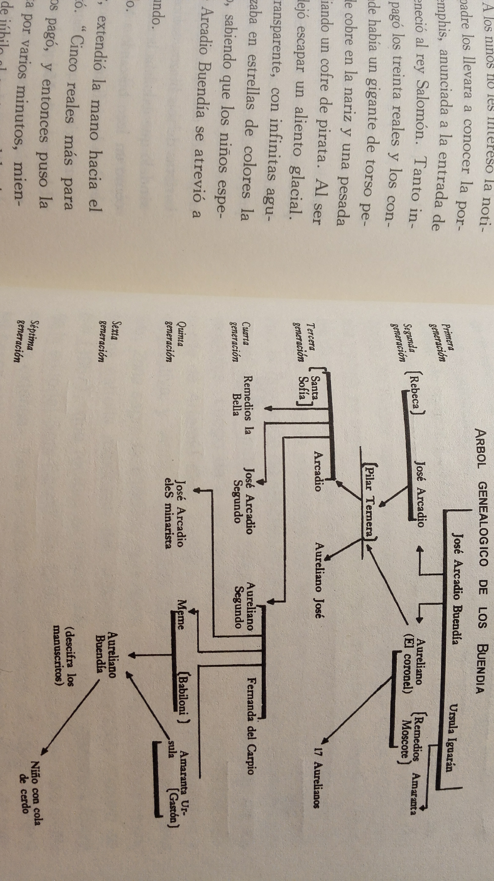 那些把百年孤独看完了的人是如何在一大堆何塞布恩迪亚里面绕清楚人物