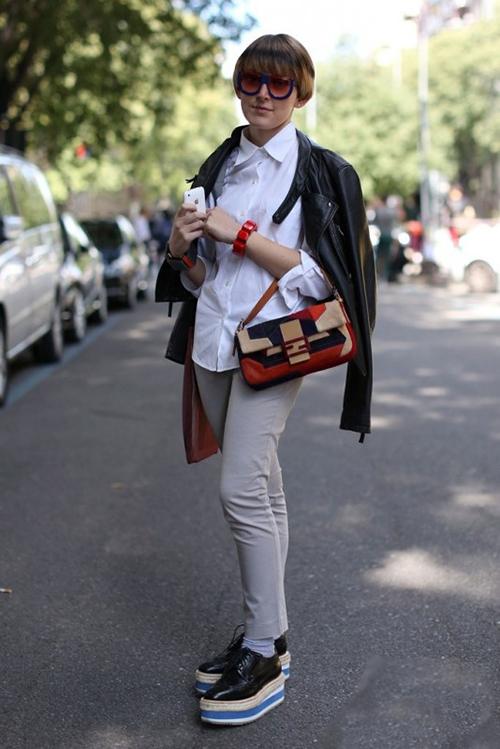 松糕鞋的美感在哪里怎么搭配才能体现松糕鞋的美