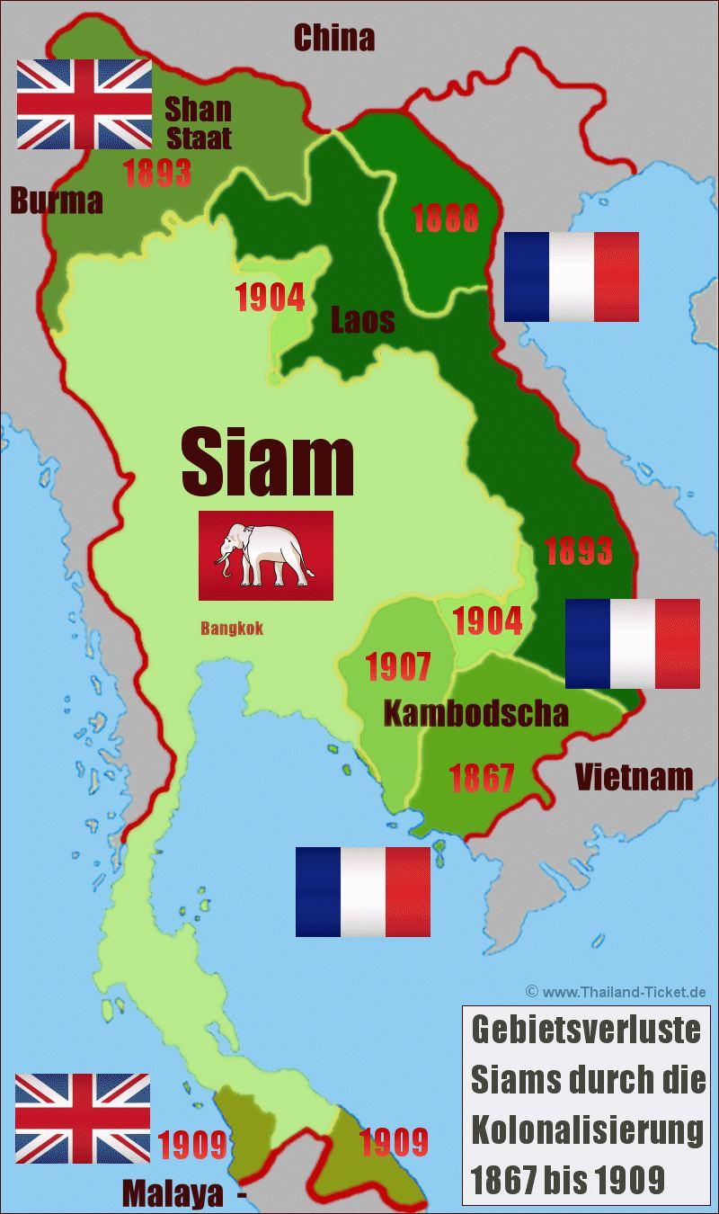 为什么近代泰国(暹罗)在殖民主义浪潮中,成为了唯一一个没有被殖民的