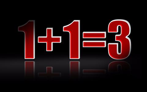 周未来:想必大家都知道,一加一在算错的情况下等于三.