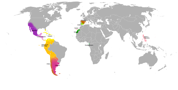 地图看世界 世界各种语言的方言 世界上所有语言列表 桃丽网