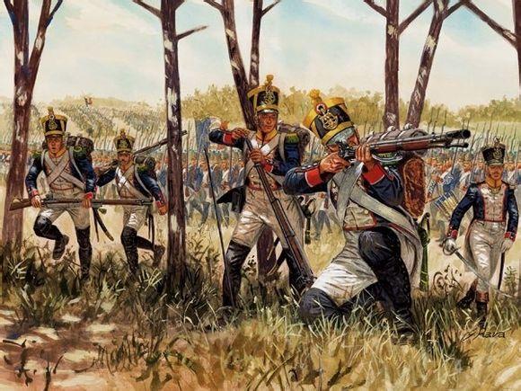 18 世纪枪战中,近距离齐射战法的意义是什么? 
