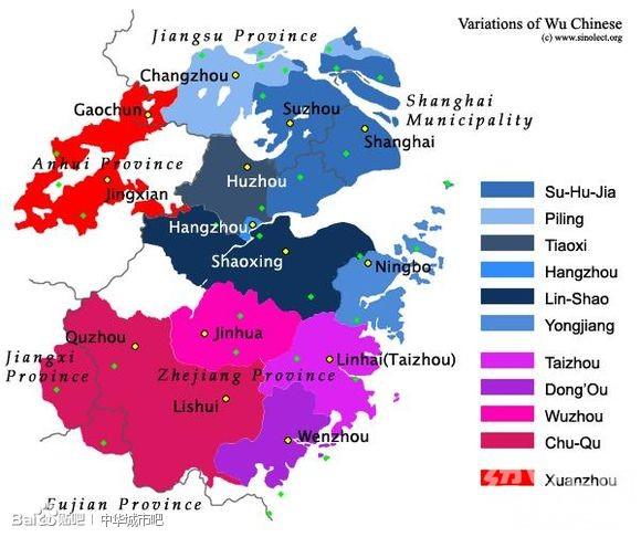 为什么皖南、皖北,苏南、苏北的方言差别很大