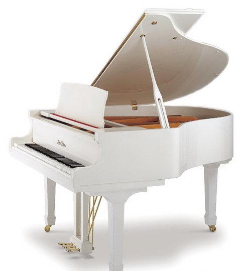 但一般不建议选择白色钢琴,因为白色时间久了容易泛黄(尤其是国产钢琴