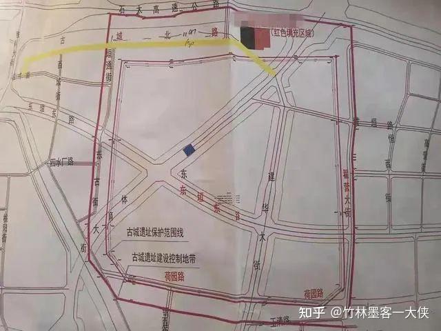 东垣古城遗址位置图片