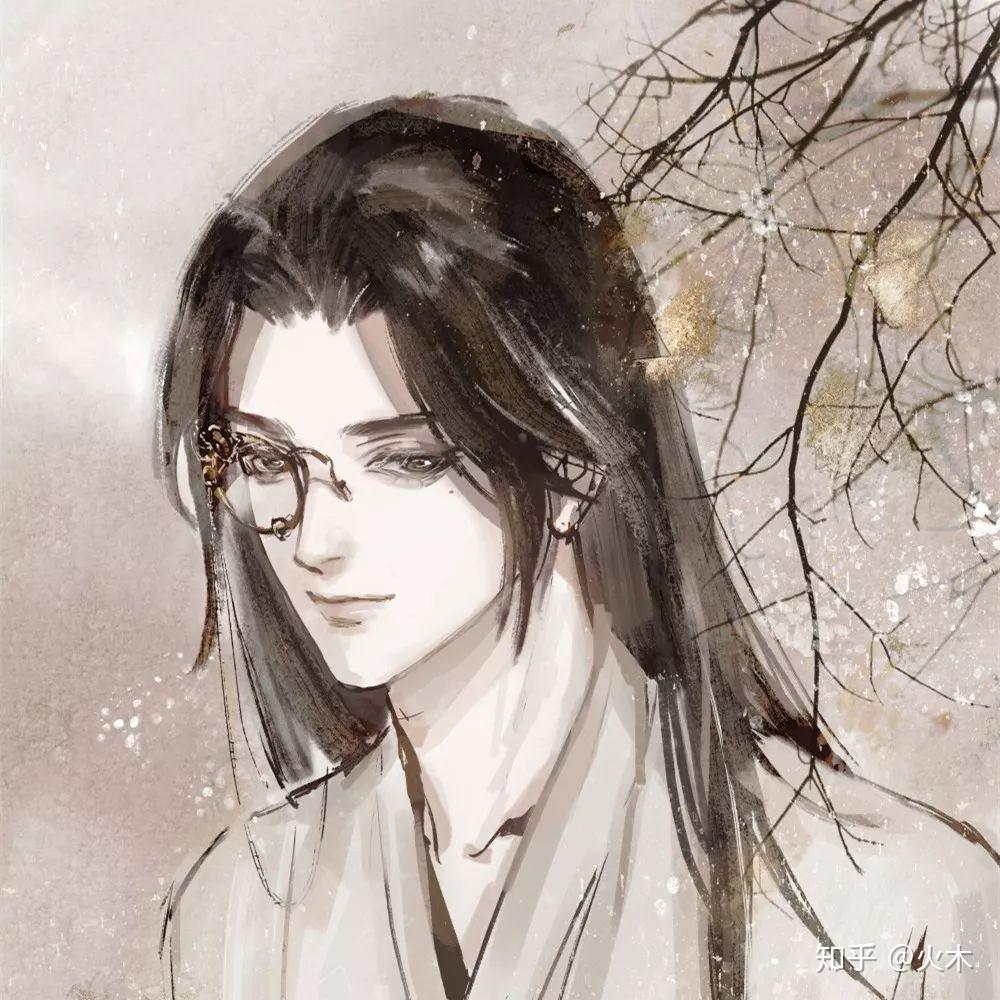 有没有好看的古风男图(想要墨色长发白衣飘飘的那种 ,其他的也可以,帅