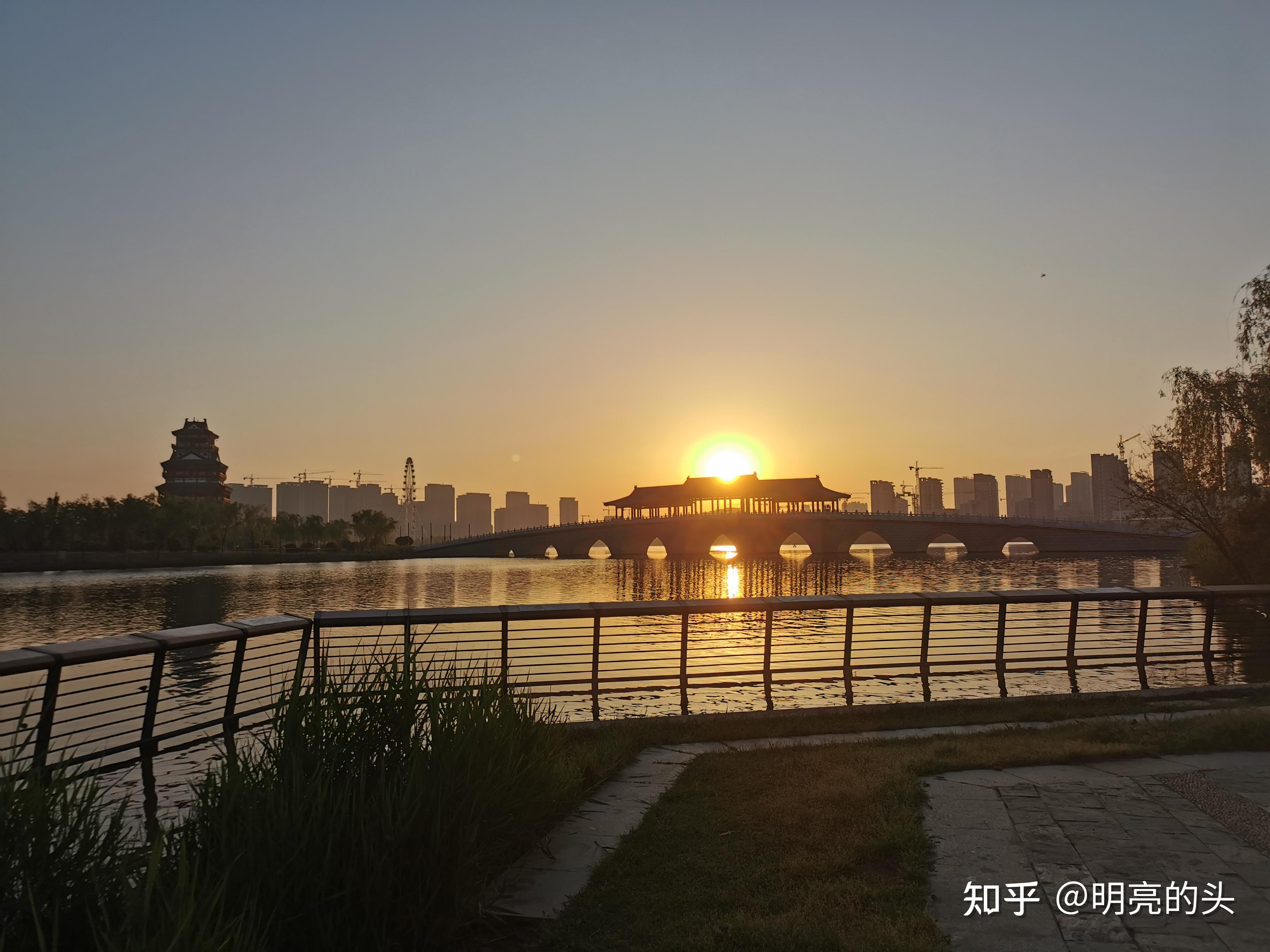 开途岳春游成武文亭湖