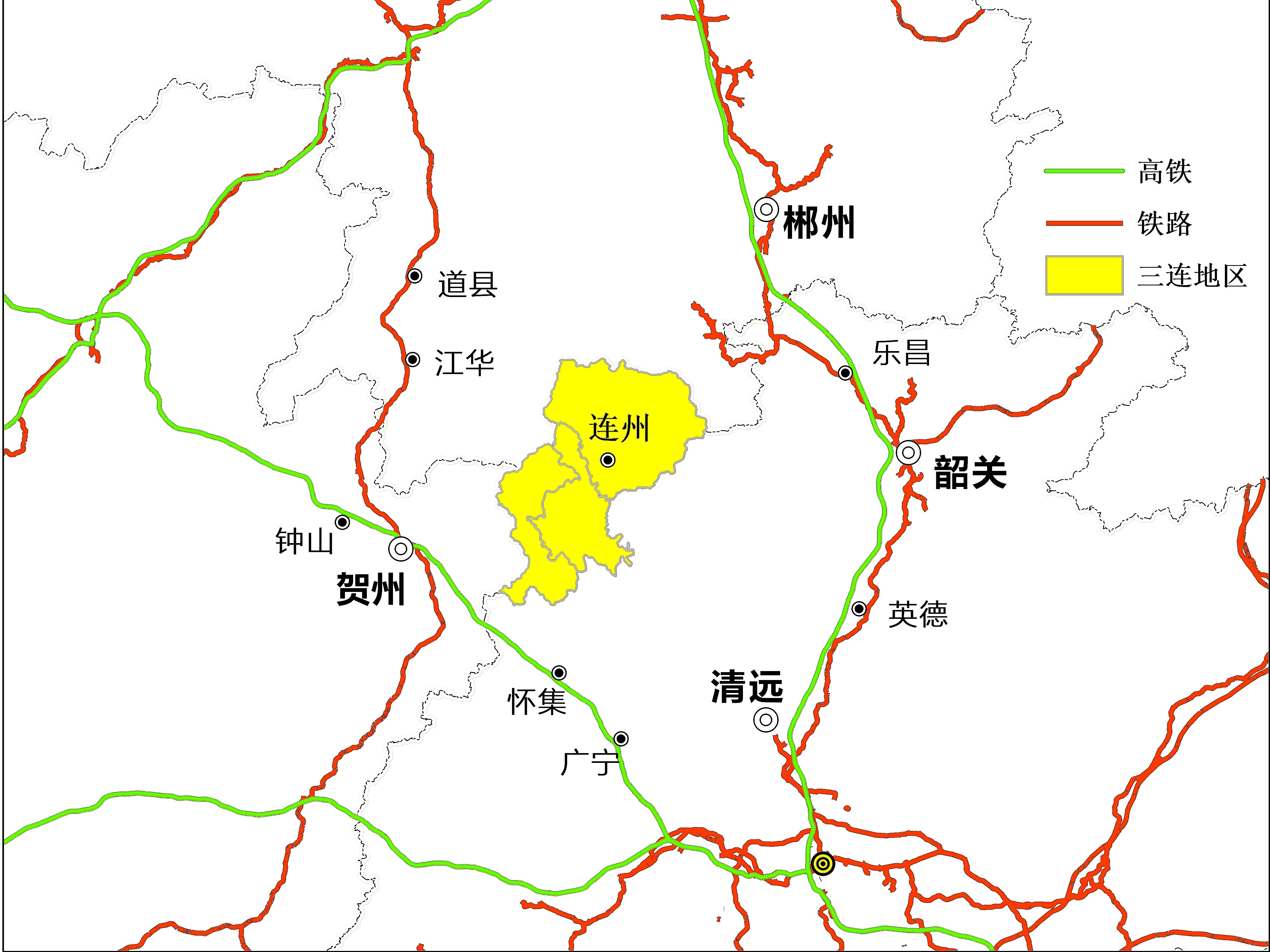 為什麼廣東省清遠市的連陽地區連山連南連州陽山發展不起來